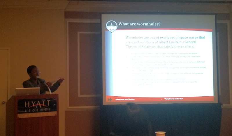 Tiffany Frierson explains quantum wormholes